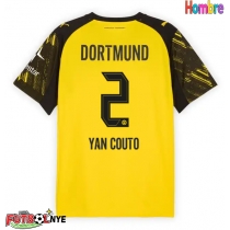 Camiseta Borussia Dortmund Yan Couto #2 Primera Equipación 2025-26 manga corta